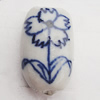 Ceramics Beads, 17x11mm Hole:2mm, Sold by Bag