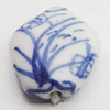 Ceramics Beads, 16x14mm Hole:2mm, Sold by Bag