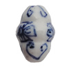 Ceramics Beads, 18x12mm Hole:2mm, Sold by Bag