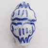 Ceramics Beads, 16x10mm Hole:2mm, Sold by Bag