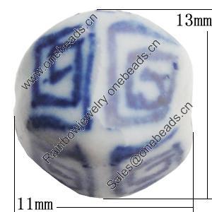 Ceramics Beads, 11x13mm Hole:2.5mm, Sold by Bag