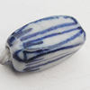 Ceramics Beads, Tube 6x14mm Hole:2.5mm, Sold by Bag