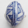 Ceramics Beads, 12x13mm Hole:2.5mm, Sold by Bag
