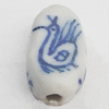 Ceramics Beads, 8x18mm Hole:2.5mm, Sold by Bag