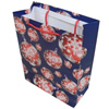 Gift Shopping Bag, Material:Paper, Size: about 30cm wide, 39cm high, 10.5cm bottom wide, Sold by Box