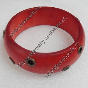 Wood Bracelet, width:22mm, Inner diameter:65mm, Outside diameter:80mm, Sold by Dozen