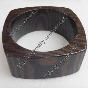 Wood Bracelet, width:35mm, Inner diameter:67mm, Outside diameter:82mm, Sold by Dozen