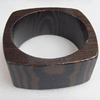 Wood Bracelet, width:35mm, Inner diameter:67mm, Outside diameter:82mm, Sold by Dozen