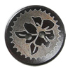 Wood Button, Costume Accessories, Flat Round 25mm in diameter, Hole:2.5mm, Sold by Bag 