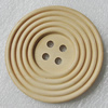 Wood Button, Costume Accessories, Flat Round 60mm in diameter, Hole:4.5mm, Sold by Bag 