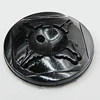 Plastic Button, Costume Accessories, Flat Round 18mm in diameter, Hole:2mm, Sold by Bag 