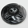 Plastic Button, Costume Accessories, Flat Round 22mm in diameter, Hole:2.5mm, Sold by Bag 