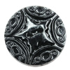 Plastic Button, Costume Accessories, Flat Round 22mm in diameter, Hole:2.5mm, Sold by Bag 