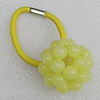 Fashionable Hair Ornament with Acrylic, 32mm, Sold by Group