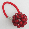 Fashionable Hair Ornament with Acrylic, 32mm, Sold by Group