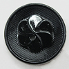 Plastic Button, Costume Accessories, Flat Round 18mm in diameter, Hole:2mm, Sold by Bag 