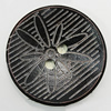 Wood Button, Costume Accessories, Flat Round 30mm in diameter, Hole:3.5mm, Sold by Bag 
