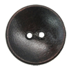 Wood Button, Costume Accessories, Flat Round 20mm in diameter, Hole:2.5mm, Sold by Bag 