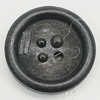 Wood Button, Costume Accessories, Flat Round 20mm in diameter, Hole:2mm, Sold by Bag 