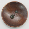 Wood Button, Costume Accessories, Flat Round 25mm in diameter, Hole:2mm, Sold by Bag 