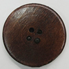 Wood Button, Costume Accessories, Flat Round 30mm in diameter, Hole:2.5mm, Sold by Bag 