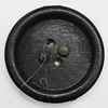 Wood Button, Costume Accessories, Flat Round 30mm in diameter, Hole:2.5mm, Sold by Bag 