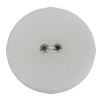 Resin Button, Costume Accessories, Flat Round 25mm in diameter, Hole:2mm, Sold by Bag 