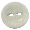 Resin Button, Costume Accessories, Flat Round 25mm in diameter, Hole:2mm, Sold by Bag 