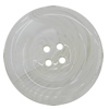 Resin Button, Costume Accessories, Flat Round 25mm in diameter, Hole:2mm, Sold by Bag 