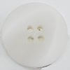 Resin Button, Costume Accessories, Flat Round 25mm in diameter, Hole:2mm, Sold by Bag 