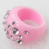 Resin Ring, 20mm, Ring:20mm inner diameter, Sold by Box