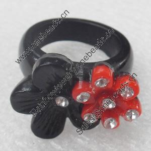 Resin Ring, 19x25mm, Ring:19mm inner diameter, Sold by Box