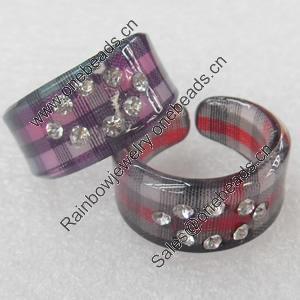 Acrylic Ring, 12mm, Ring:17mm inner diameter, Sold by Box