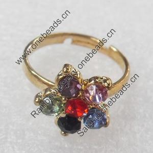 Alloy Ring, 13mm, Ring:18mm inner diameter, Sold by Box