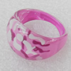 Resin Ring, 14mm, Ring:18mm inner diameter, Sold by Box