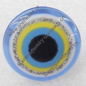 Iron Ring with Resin, 25mm, Ring:18mm inner diameter, Sold by Box