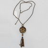 Fashionable Necklaces, Necklaces:about 35.5-inch long, Sold by Strand