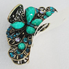  Fashional Hair Clip with Metal Alloy, 83x37mm, Sold by Group 