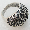 Metal Alloy Finger Rings, 20mm, Sold by Group