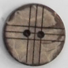 Coconut Shell Button, 12mm, Hole:Approx 2mm, Sold by Bag