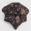 Coconut Shell Button, 26x25mm, Hole:Approx 2mm, Sold by Bag