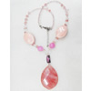 Fashionable Gemstone, Necklaces:about 17.7-inch long, Sold by Strand