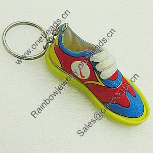 Key Chain With PVC, Shoes 77x30mm, Sold by PC