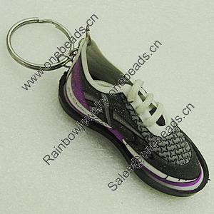 Key Chain With PVC, Shoes 77x30mm, Sold by PC