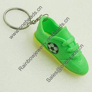 Key Chain With EVC, Shoes 75x26mm, Sold by PC