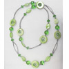 Fashionable Necklaces with Shell Beads, Necklaces:about 35.5-inch long, Sold by Strand