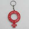 PU Leather Key Chain, 93x64mm, Sold by PC