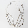 Fashionable Necklaces Seed Glass Beads & Shell Beads , Necklaces:about 35.5-inch long, Sold by Strand