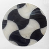 Shell Pendant, Flat Round, 30mm, Hole:Approx 1mm, Sold by Bag