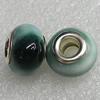 Ceramics Beads European, European Style, 15x11mm Hole:6mm, Sold by Bag